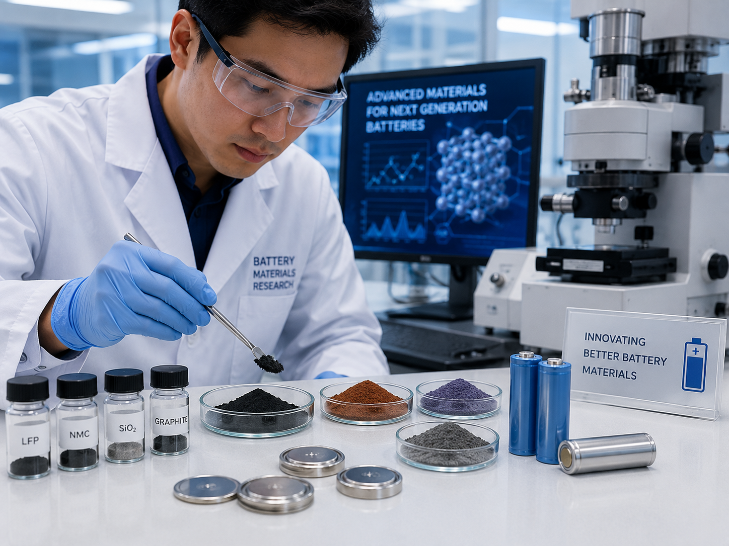 Battery Materials Development