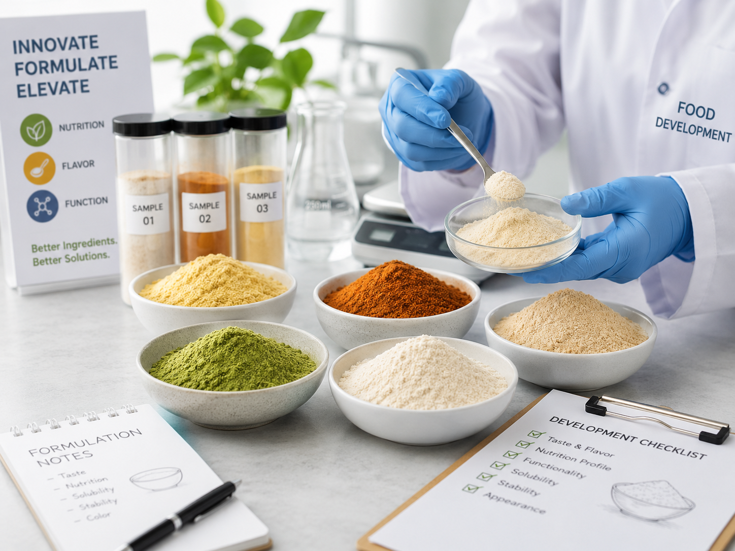 Food Powder Development